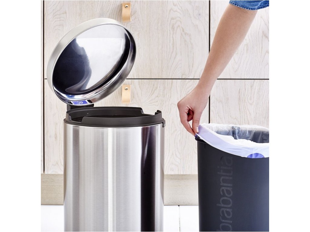 Brabantia Pedalhink NEWICON 20 l, matt stål