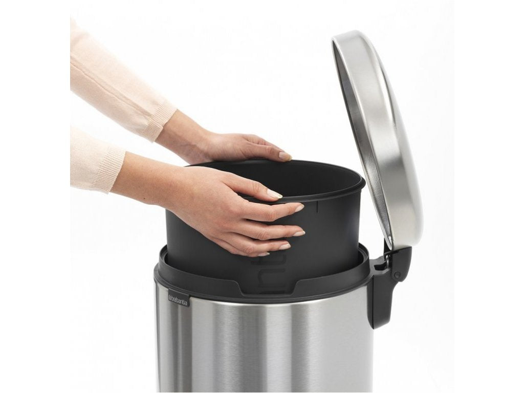 Brabantia Pedalhink NEWICON 20 l, matt stål
