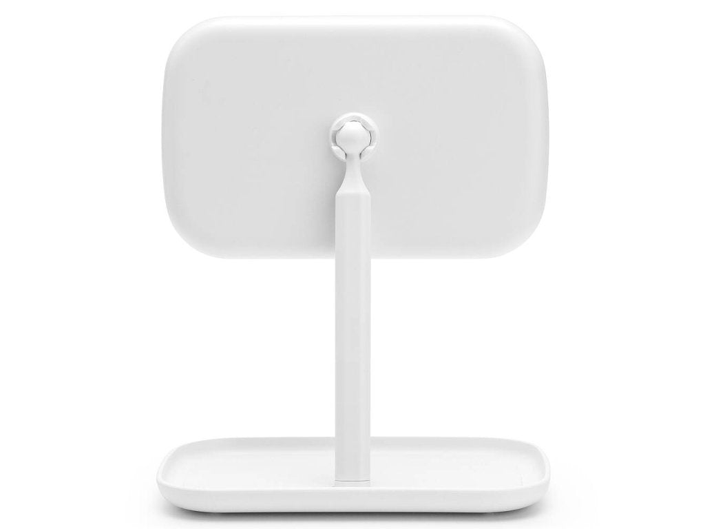 Brabantia Bordsspegel 28,3 cm, med bricka, vit