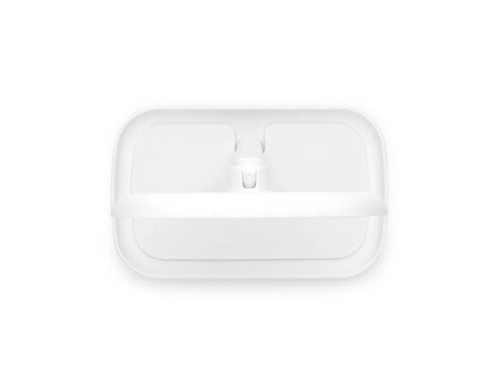 Brabantia Bordsspegel 28,3 cm, med bricka, vit