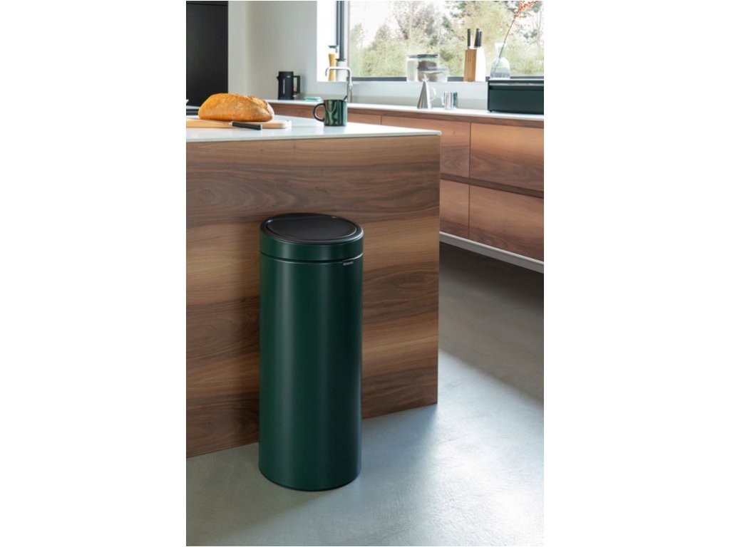 Brabantia Soptunna med trycklock TOUCH BIN NY 30 l, grön