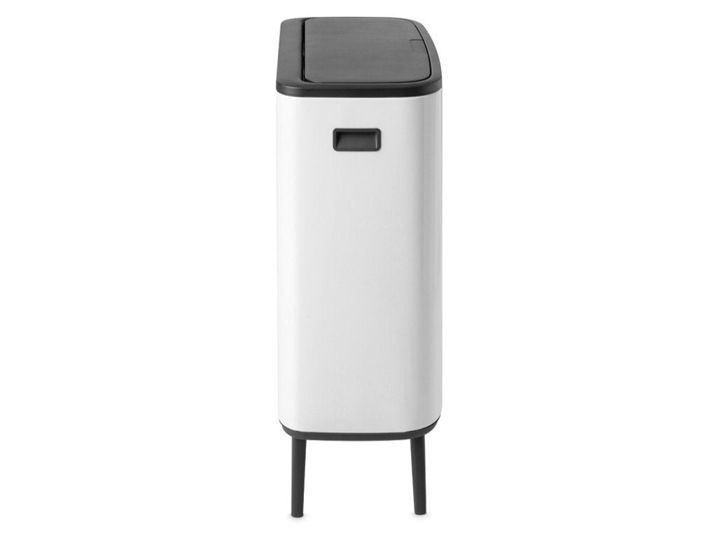 Brabantia Soptunna med trycklock BO 60 l, vit