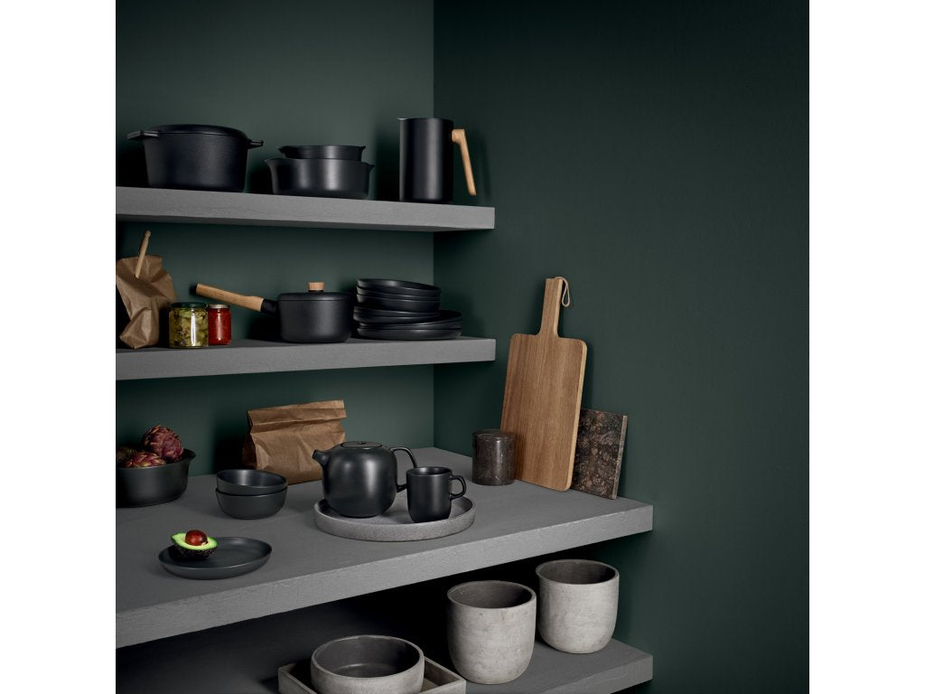 Eva Solo Middagstallrik NORDIC KITCHEN 25 cm, svart, stengods