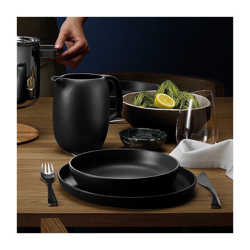Eva Solo Middagstallrik NORDIC KITCHEN 25 cm, svart, stengods