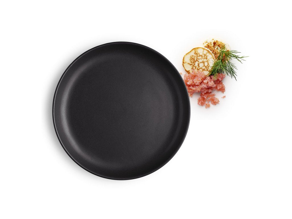 Eva Solo Desserttallrik NORDIC KITCHEN 17 cm, svart, stengods