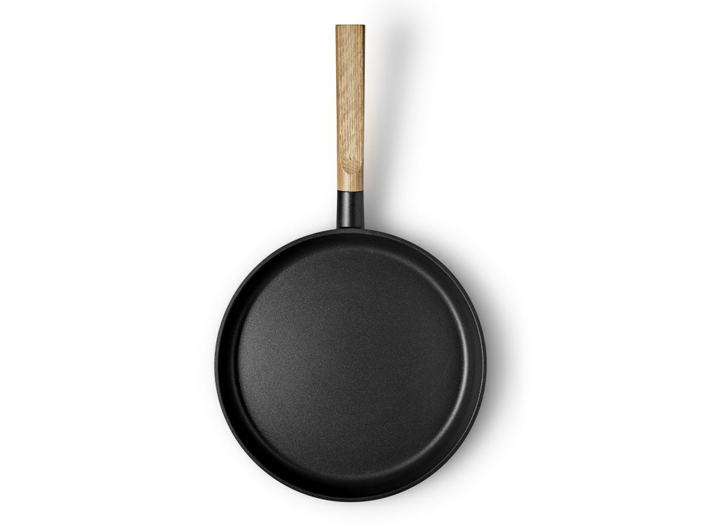 Eva Solo Non-stick stekpanna NORDIC KITCHEN 28 cm, med trähandtag