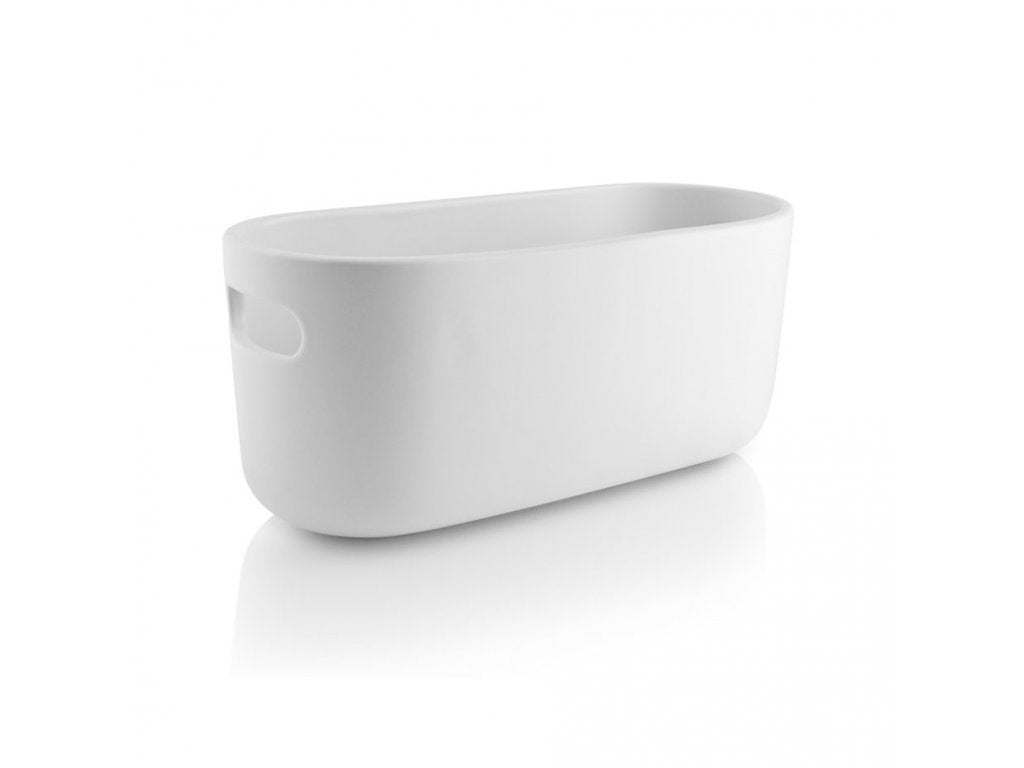 Eva Solo Självvattnande blomkruka 31 cm, vit, keramik