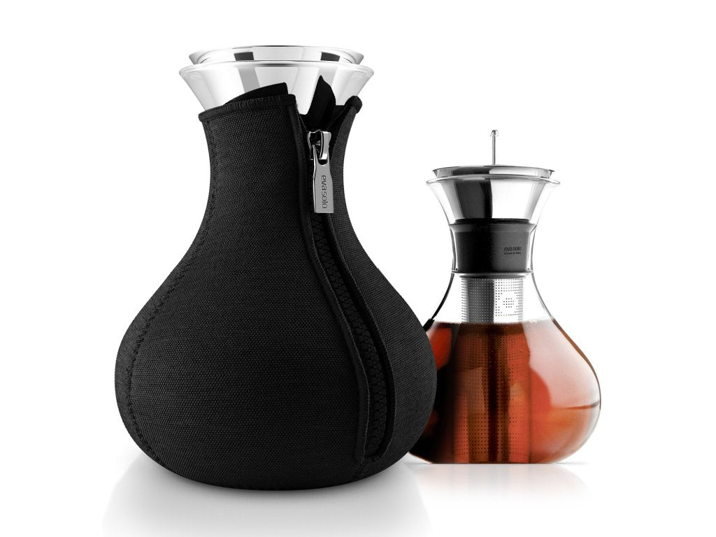 Eva Solo Tekanna tekanna 1 l, med isolerande lock, antracit, glas och stål