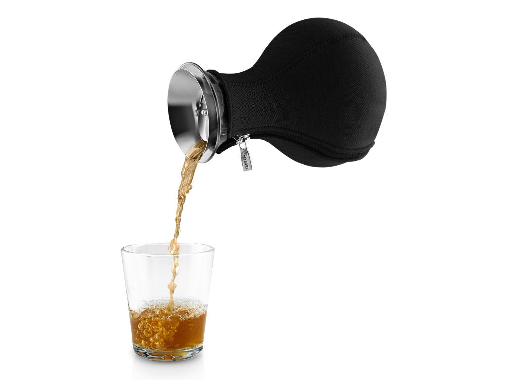 Eva Solo Tekanna tekanna 1 l, med isolerande lock, antracit, glas och stål