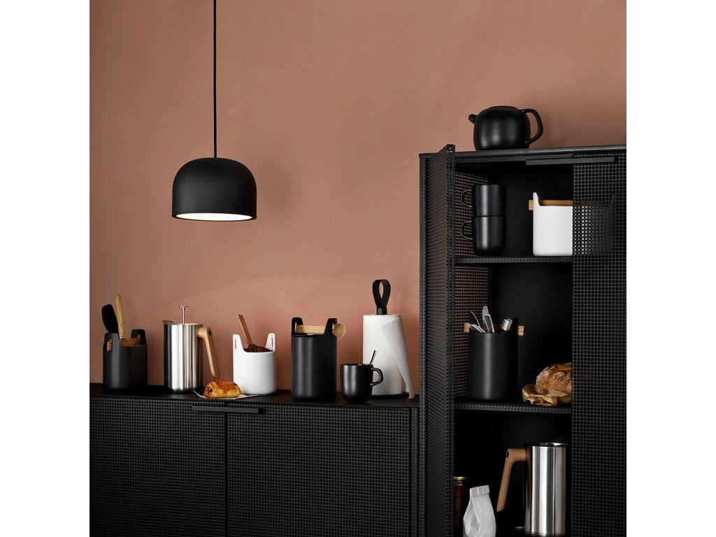 Eva Solo Redskapshållare 20 cm, med trähandtag, svart