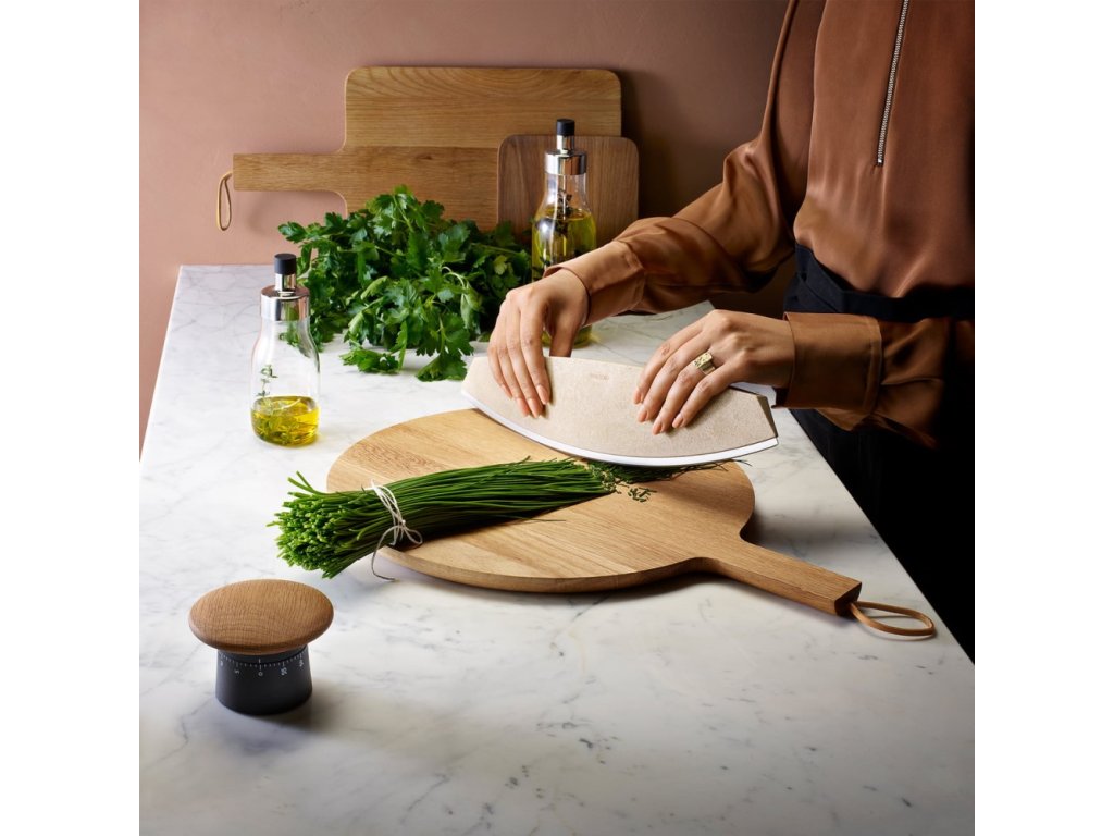 Eva Solo Skär- och serveringsbräda NORDIC KITCHEN 35 cm, rund, ek