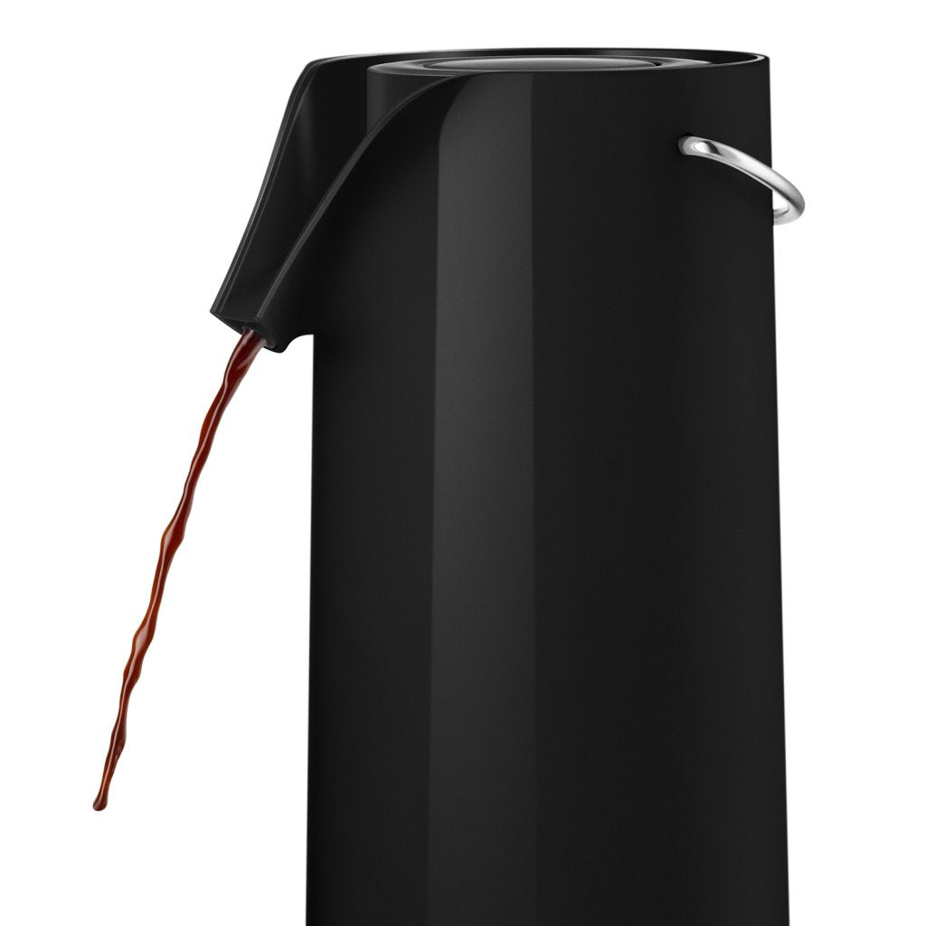 Eva Solo Termokanna 1,8 l, med vakuumpump, svart