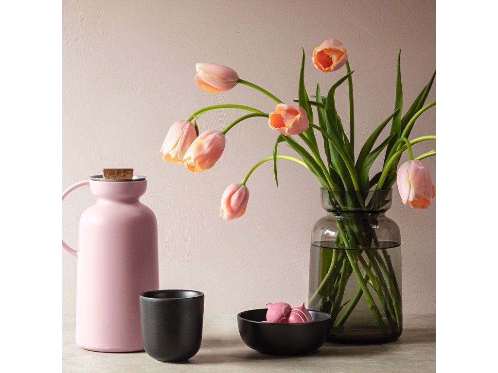Eva Solo Vas SILHOUETTE 18,5 cm, rökigt glas