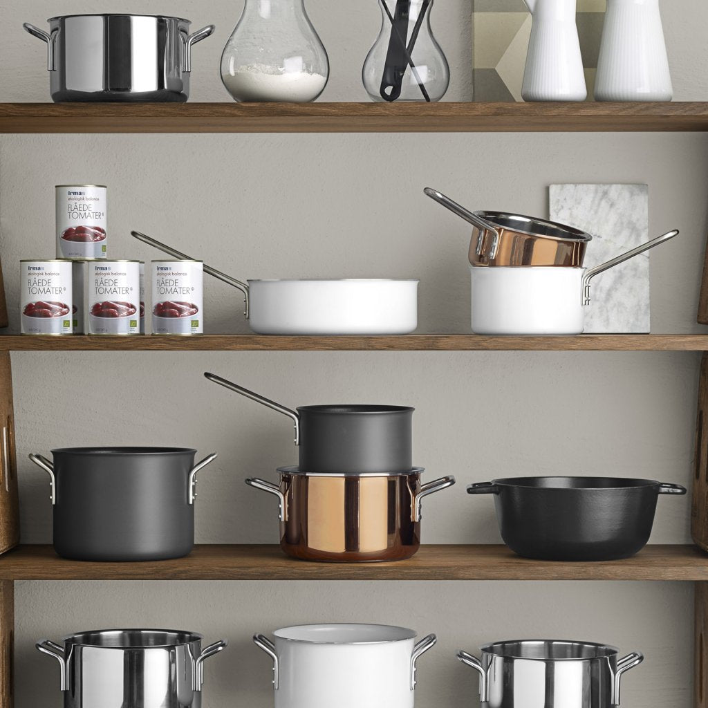 Eva Solo Kastrull WHITE LINE 20 cm, 3,8 l, vit