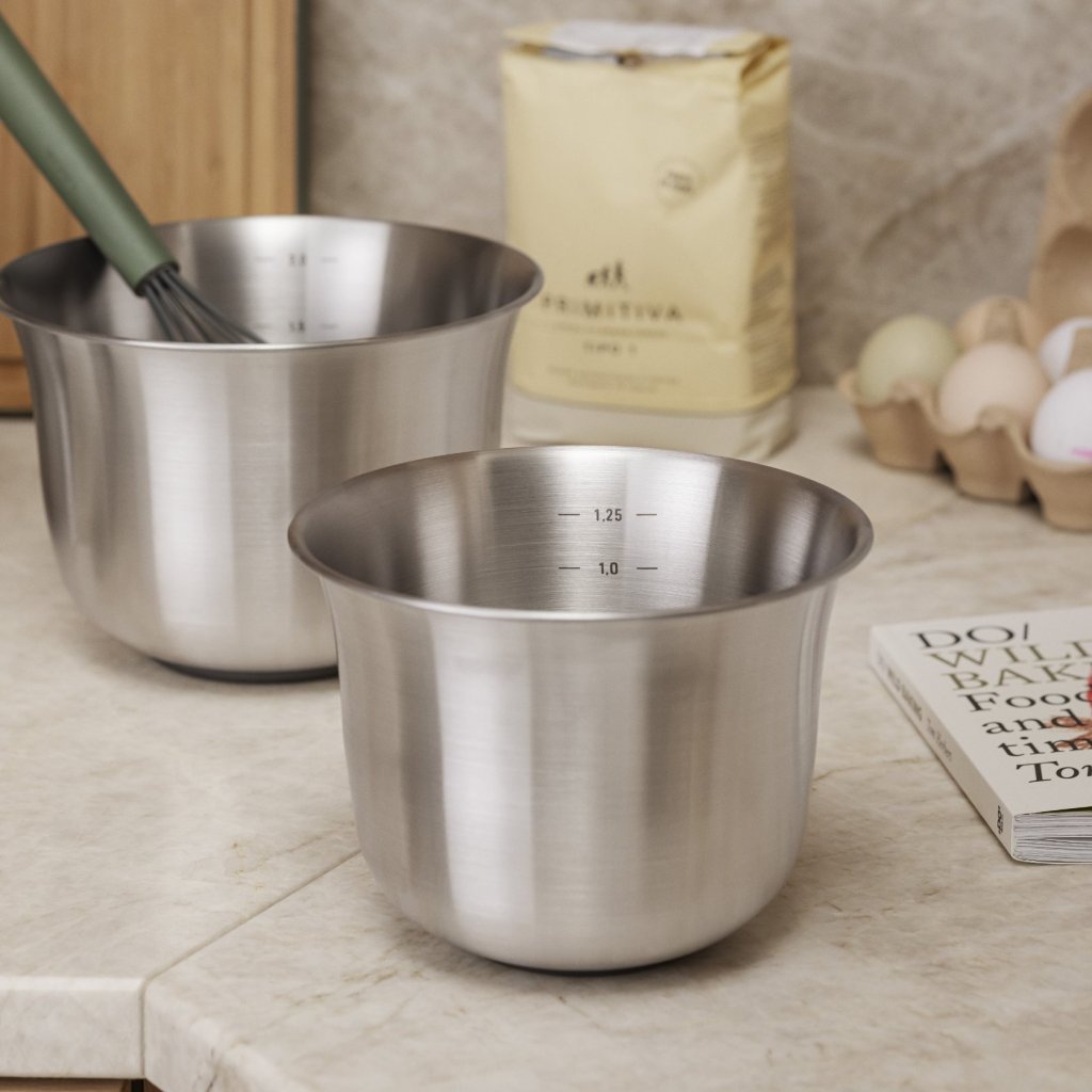 Eva Solo Kökskål GREEN TOOLS, set om 3 st, rostfritt stål