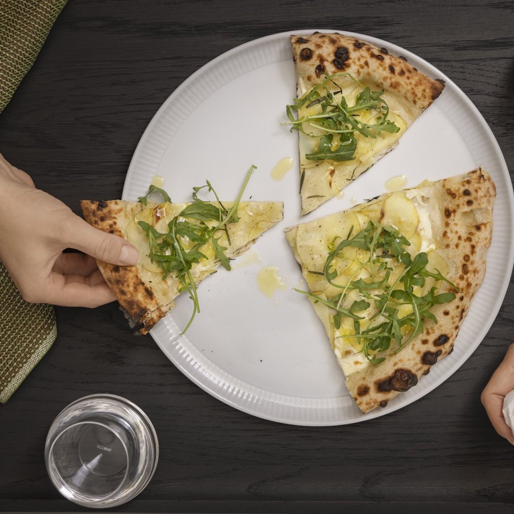 Eva Solo Serveringsfat LEGIO NOVA 31 cm, vit, porslin