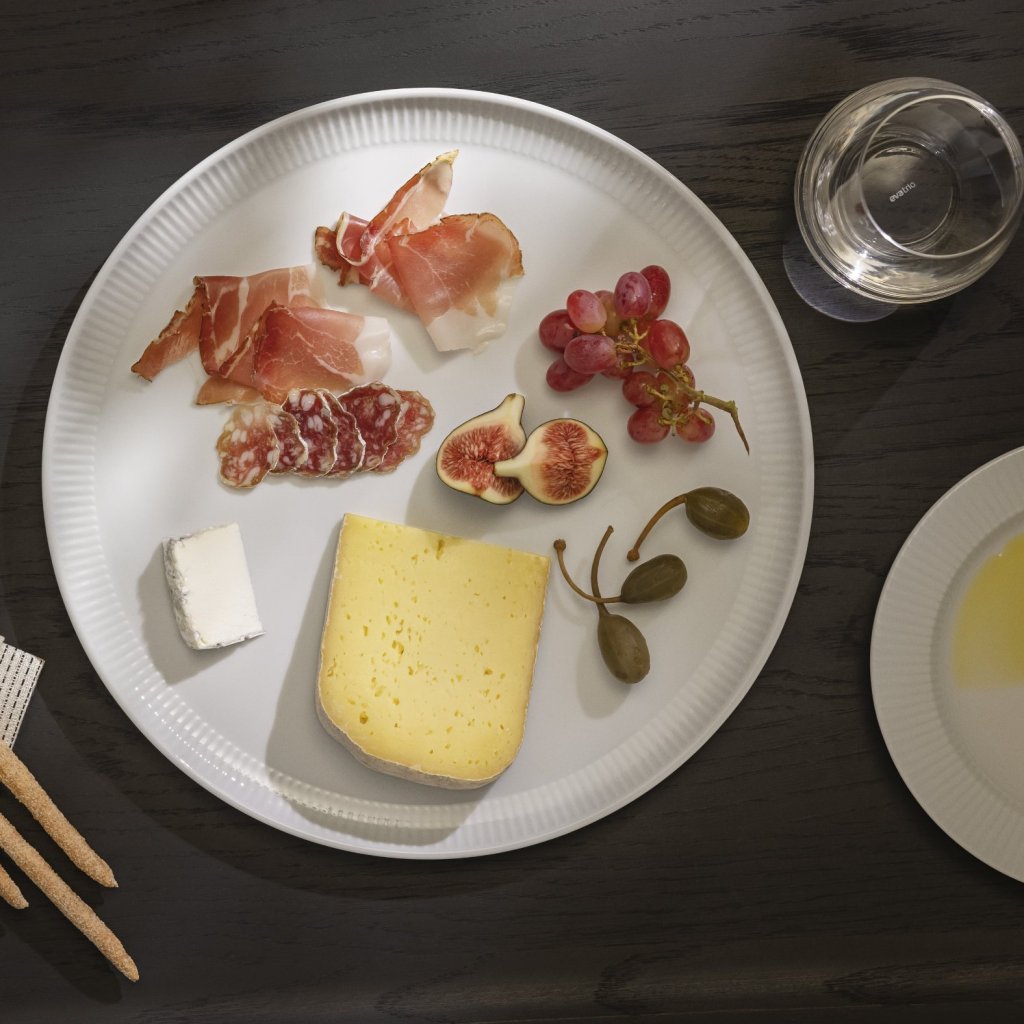 Eva Solo Serveringsfat LEGIO NOVA 31 cm, vit, porslin