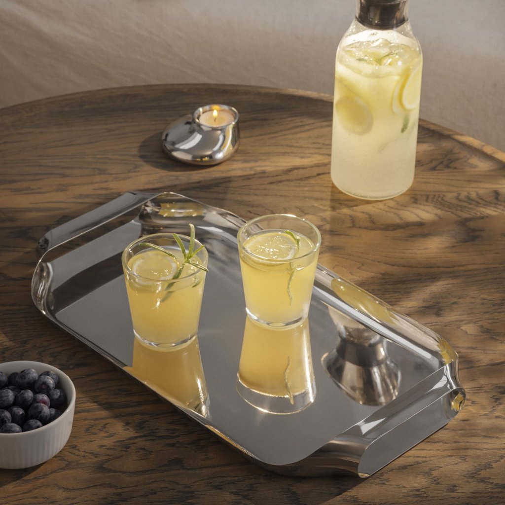 Eva Solo Serveringsbricka 43 x 25, silver, rostfritt stål