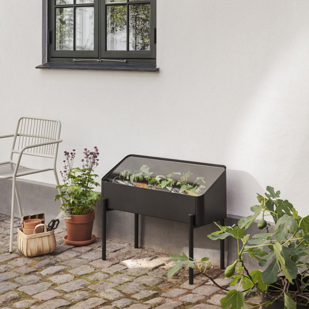 Eva Solo Stativ för växter SIMPLY GROW 80 x 63 cm, svart, stål