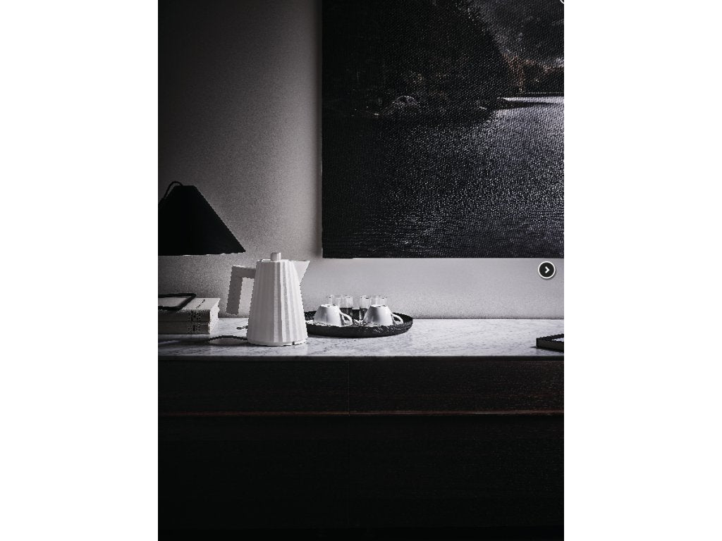 Alessi Elektrisk vattenkokare PLISSE 1,7 l, vit