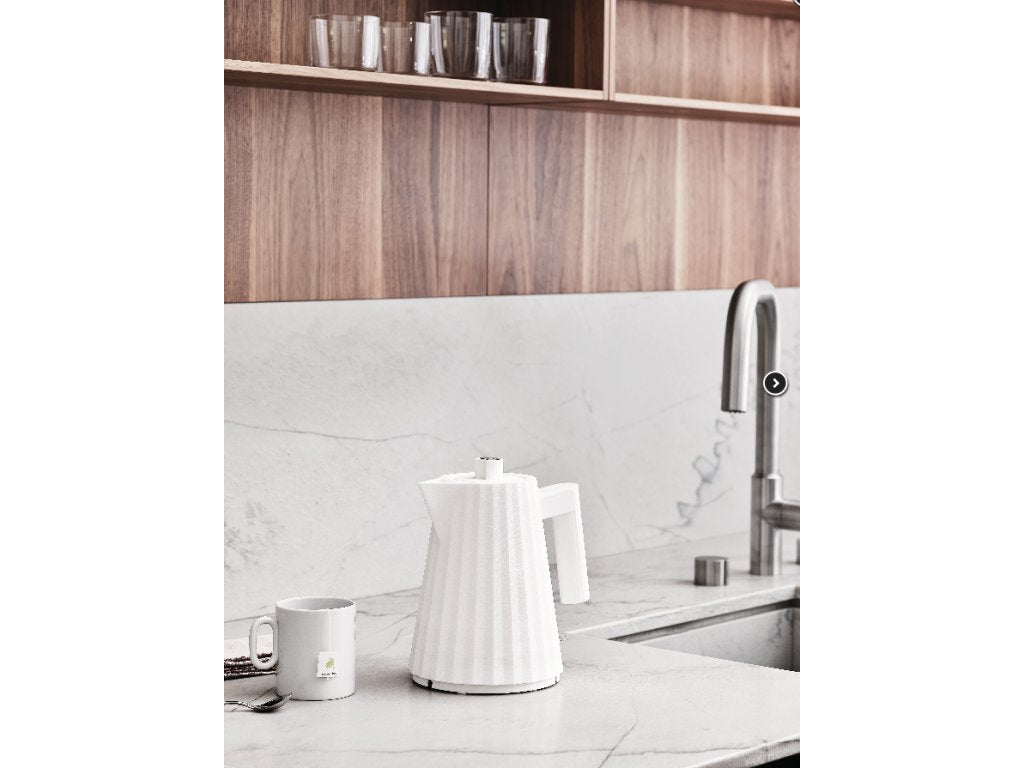 Alessi Elektrisk vattenkokare PLISSE 1,7 l, vit