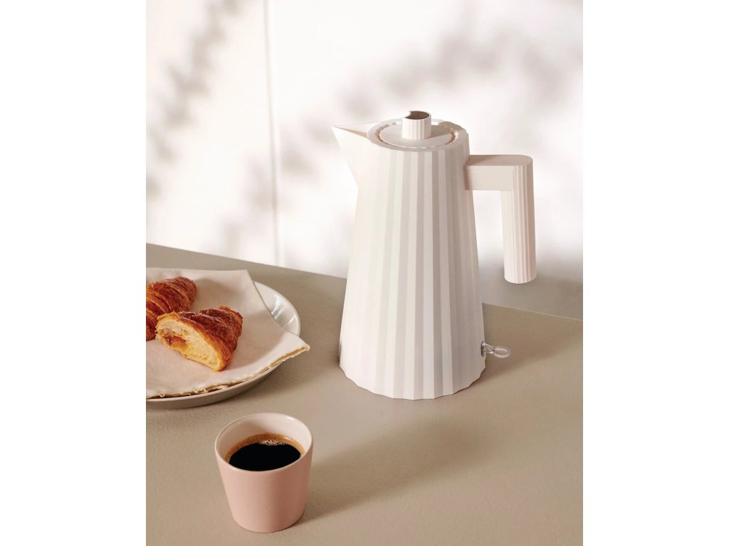 Alessi Elektrisk vattenkokare PLISSE 1,7 l, vit
