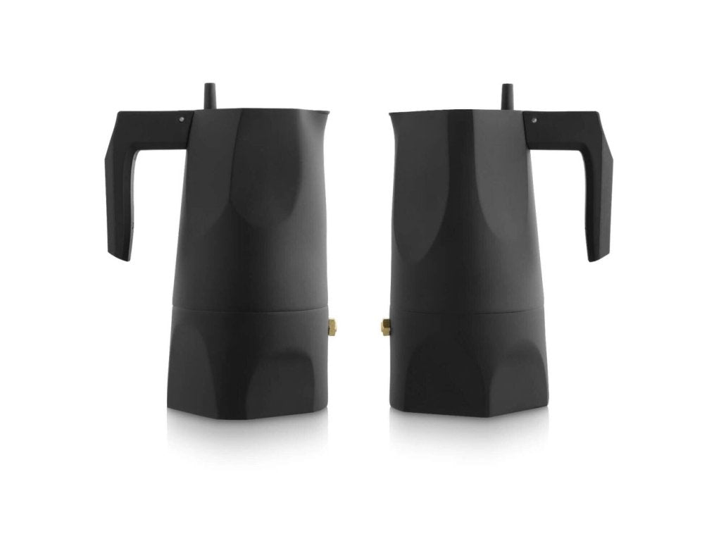 Alessi Espressobryggare för spishäll OSSIDIANA 150 ml, svart