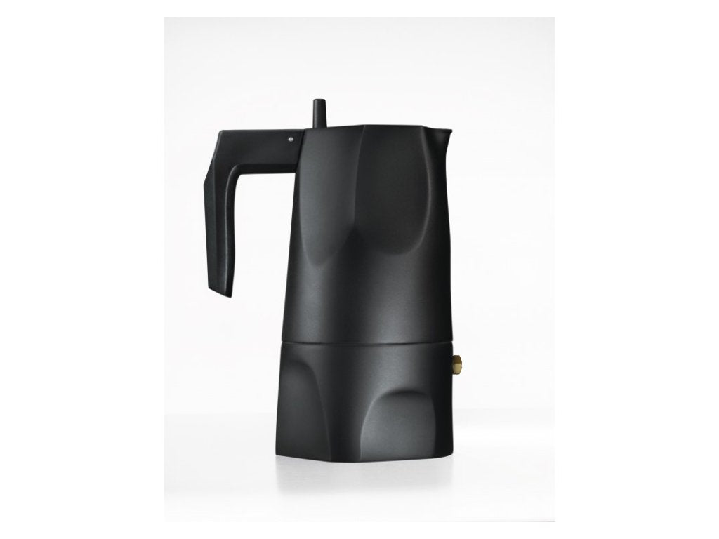 Alessi Espressobryggare för spishäll OSSIDIANA 150 ml, svart