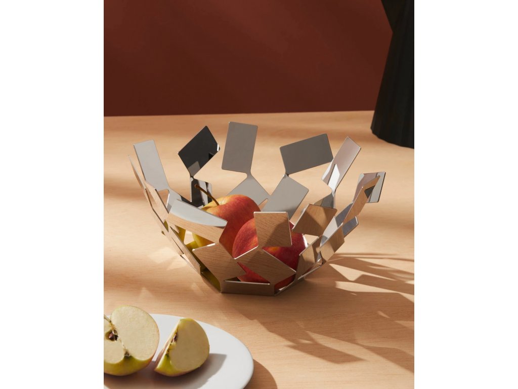 Alessi Fruktskål LA STANZA DELLO SCIROCCO 27 cm, vit