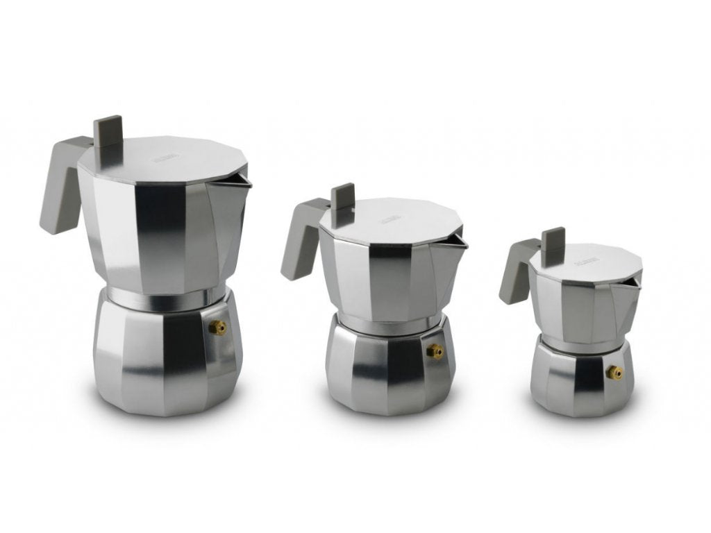 Alessi Espressobryggare för spishäll MOKA 450 ml, röd