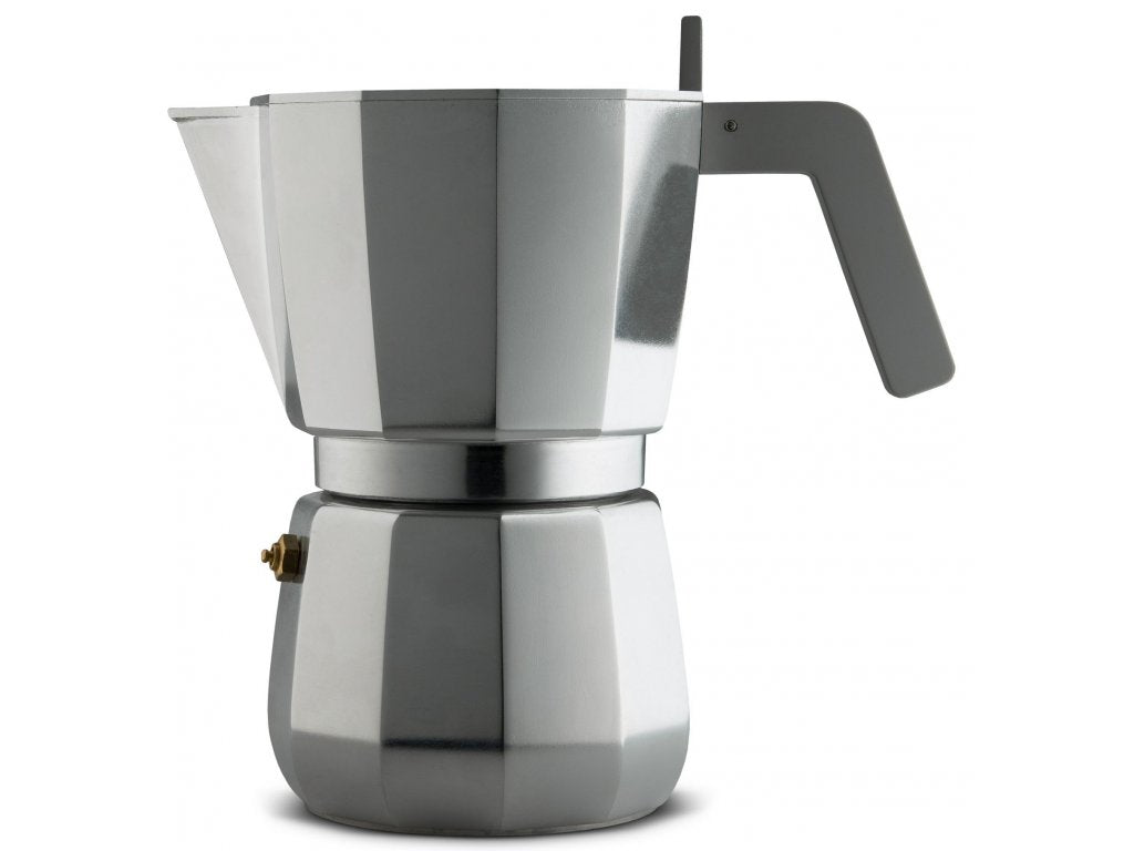 Alessi Espressobryggare för spishäll MOKA 450 ml, röd
