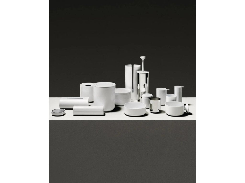 Alessi Tandborstkopp BIRILLO, vit