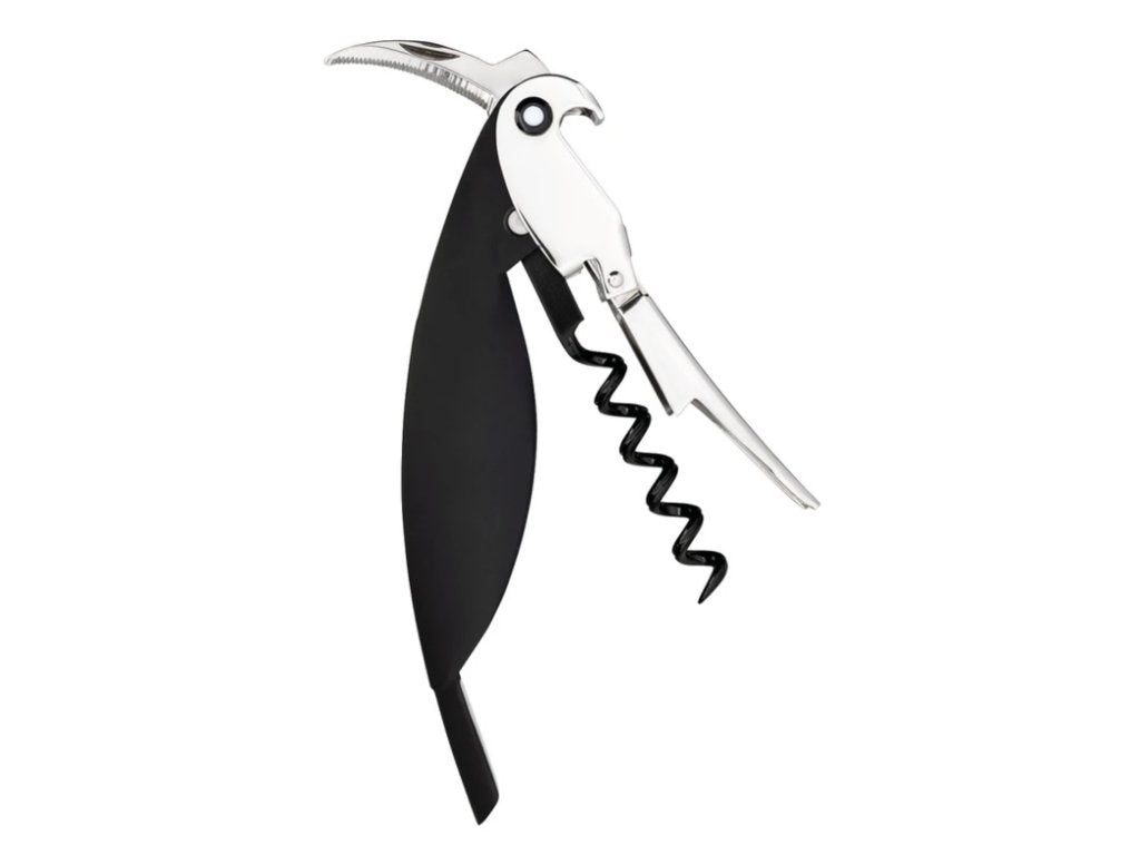 Alessi Parrot Korkskruv 13x3 cm Svart