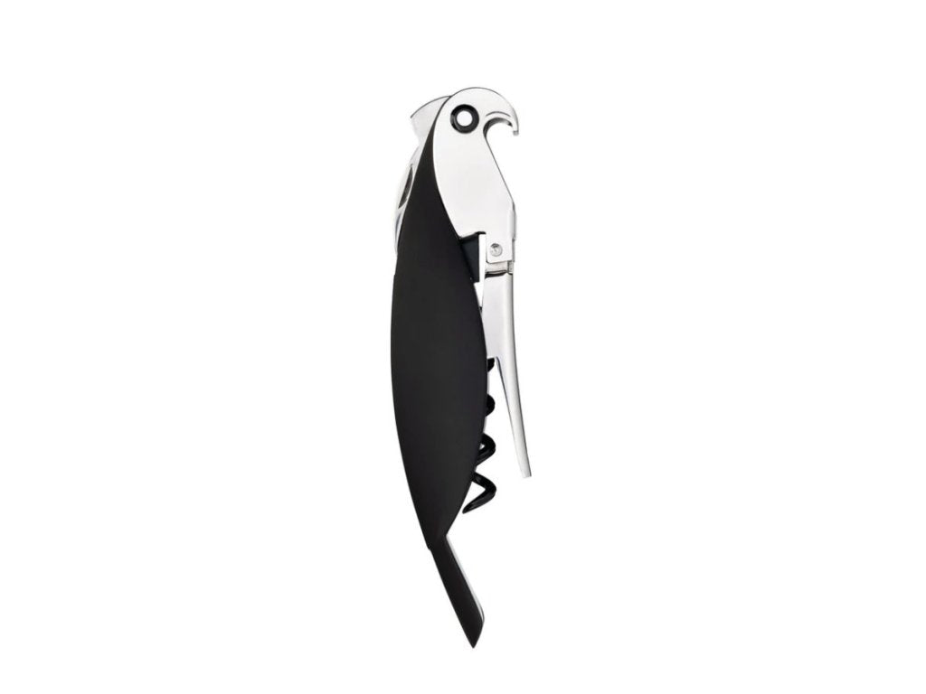 Alessi Parrot Korkskruv 13x3 cm Svart