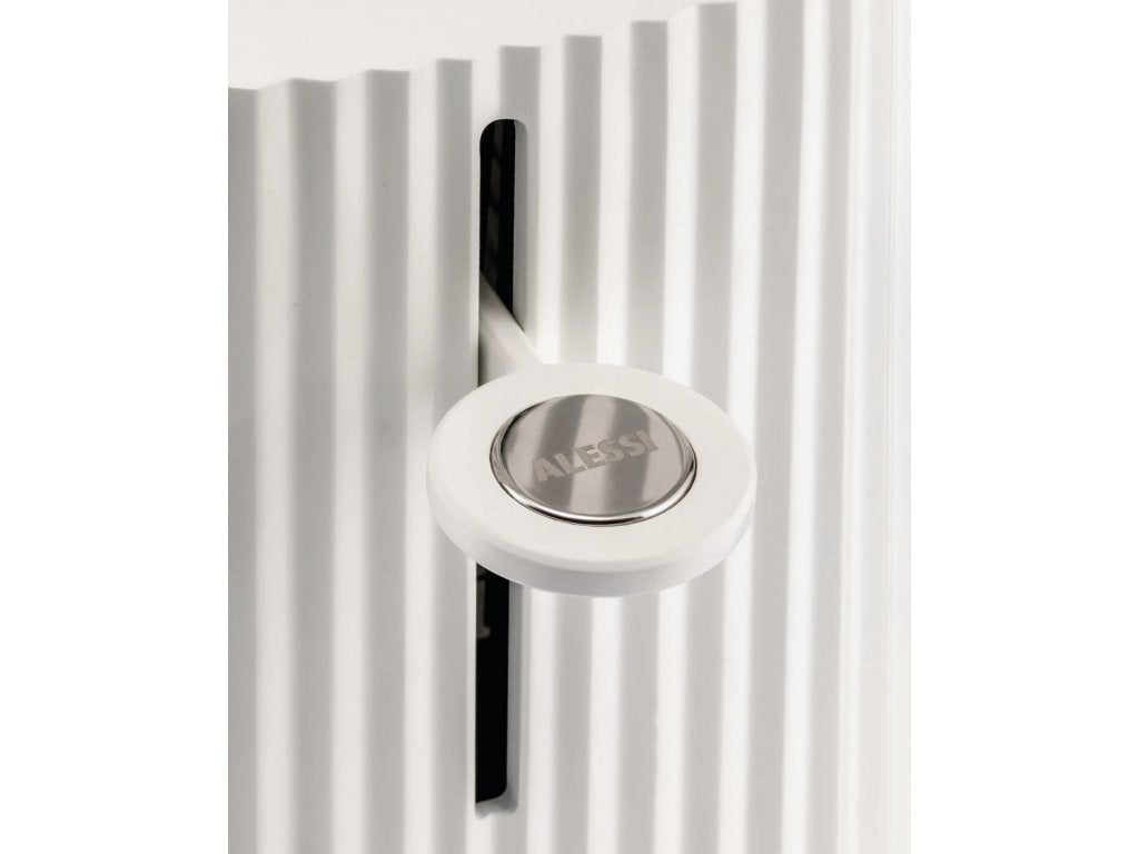 Alessi Plissé brödrost, grå 2 Skivor