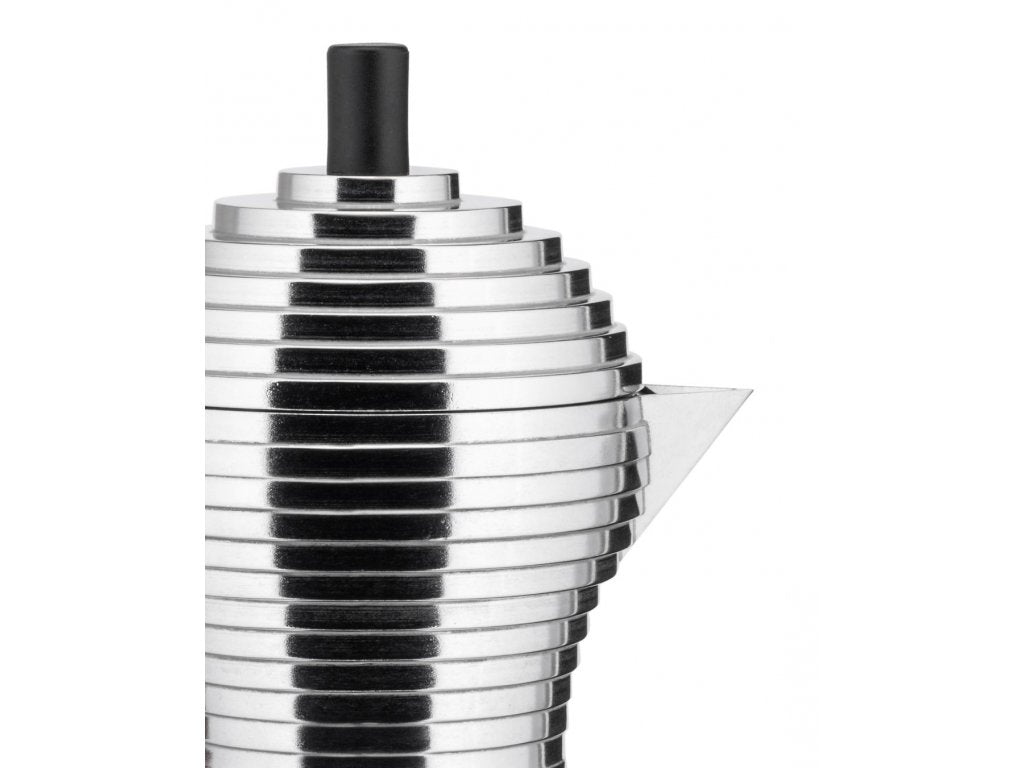 Alessi Espressobryggare för spishäll PULCINA 300 ml, svart