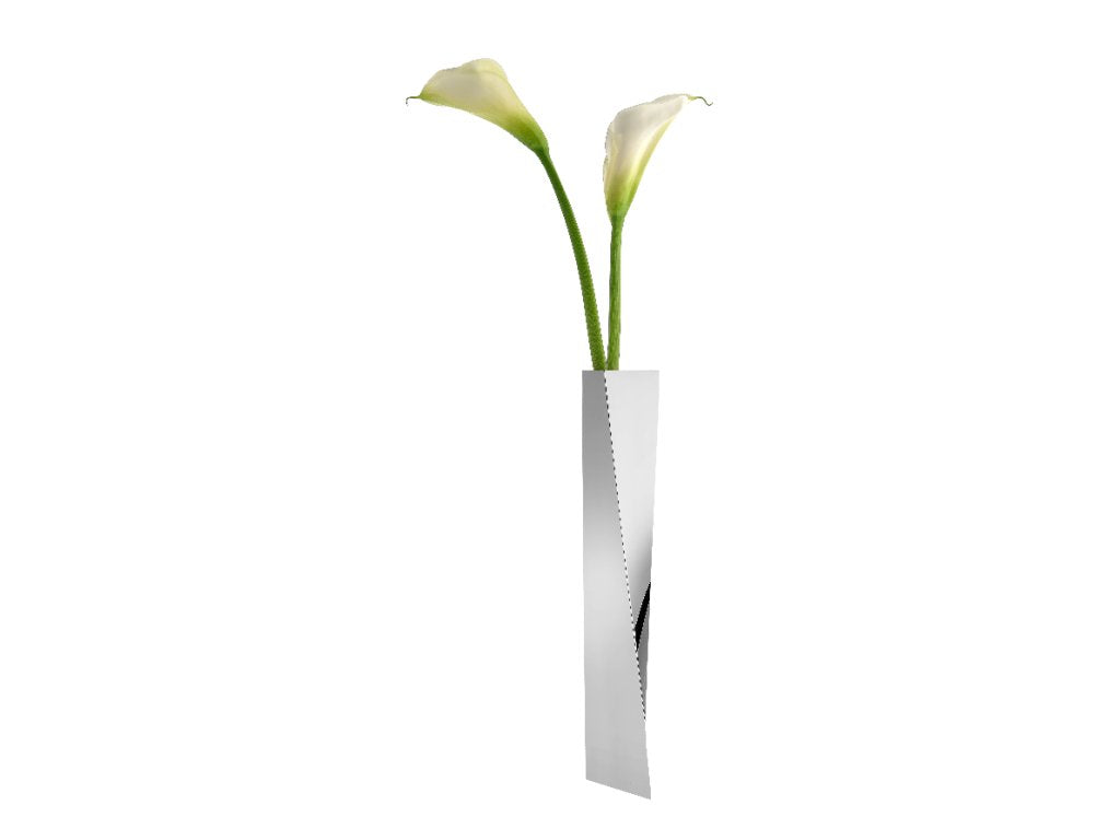 Alessi Crevasse blomvas 42 cm Rostfritt stål