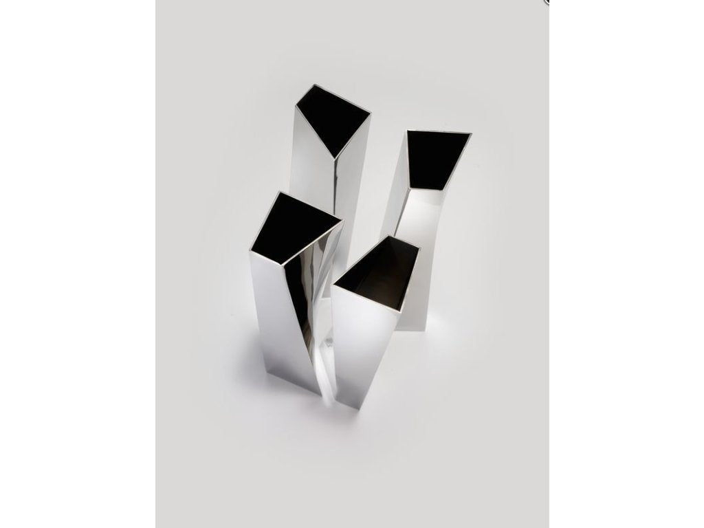 Alessi Crevasse blomvas 42 cm Rostfritt stål