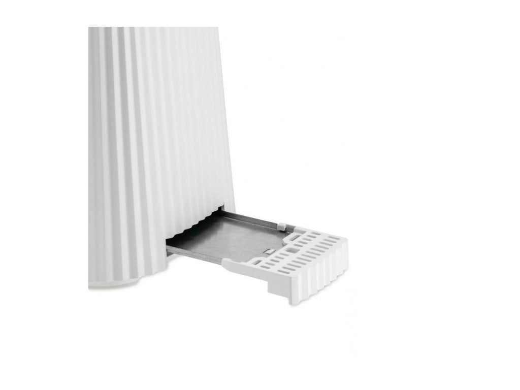 Alessi Brödrost PLISSE, 2 skivor, vit