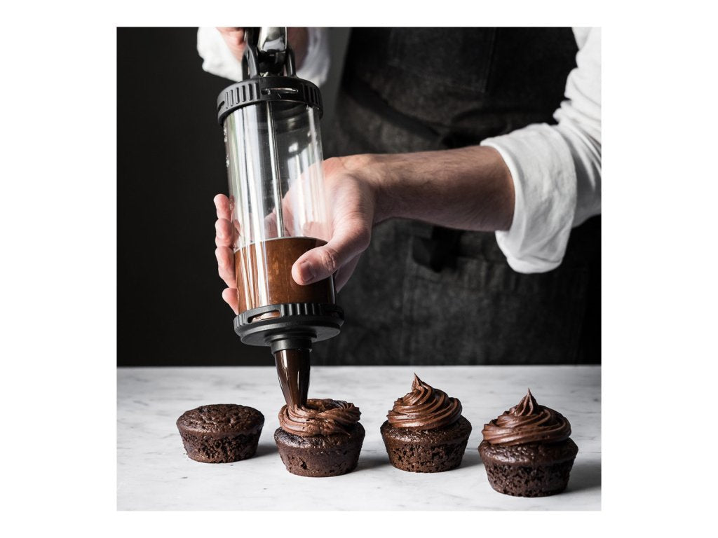 de Buyer Spritspåse i ett set, 17 st, med 12 spritstyllar