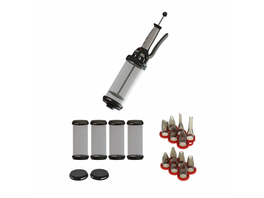 de Buyer Spritspåse i ett set, 17 st, med 12 spritstyllar