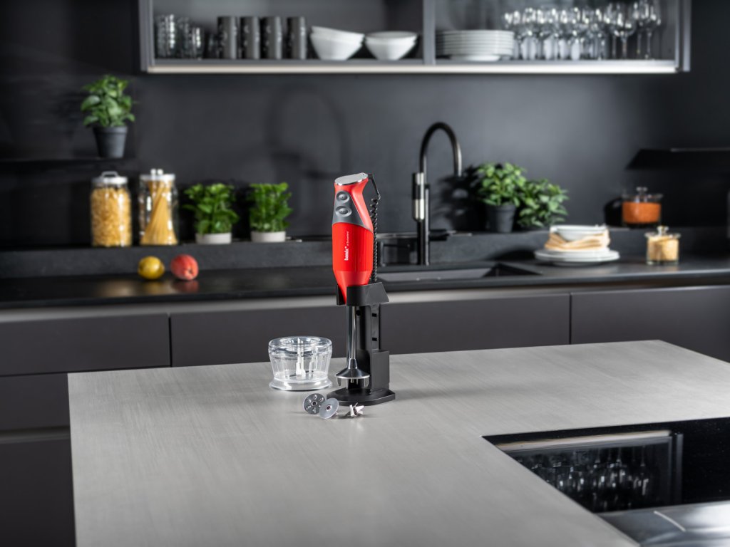 bamix Stavmixer DELUXE typ D, 200 W, röd, Bamix