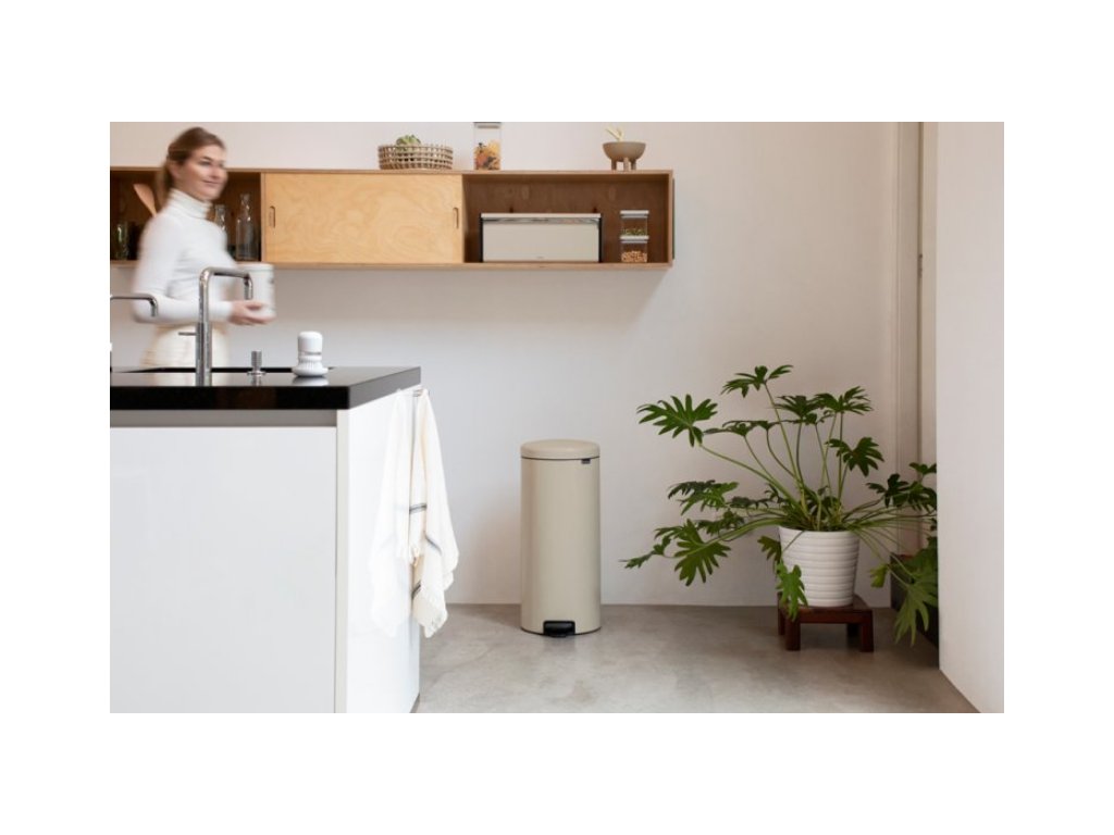 Brabantia Pedalhink NEWICON 30 l, beige