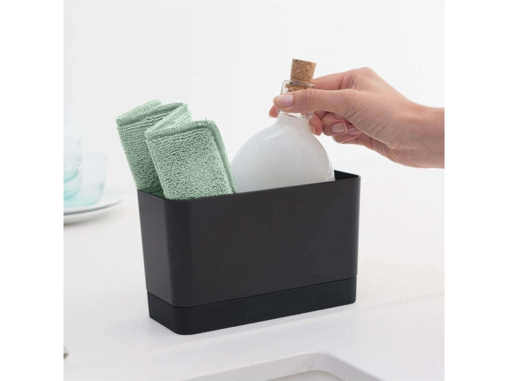 Brabantia Mikrofiberduk/svamp, set i 3 delar, grön