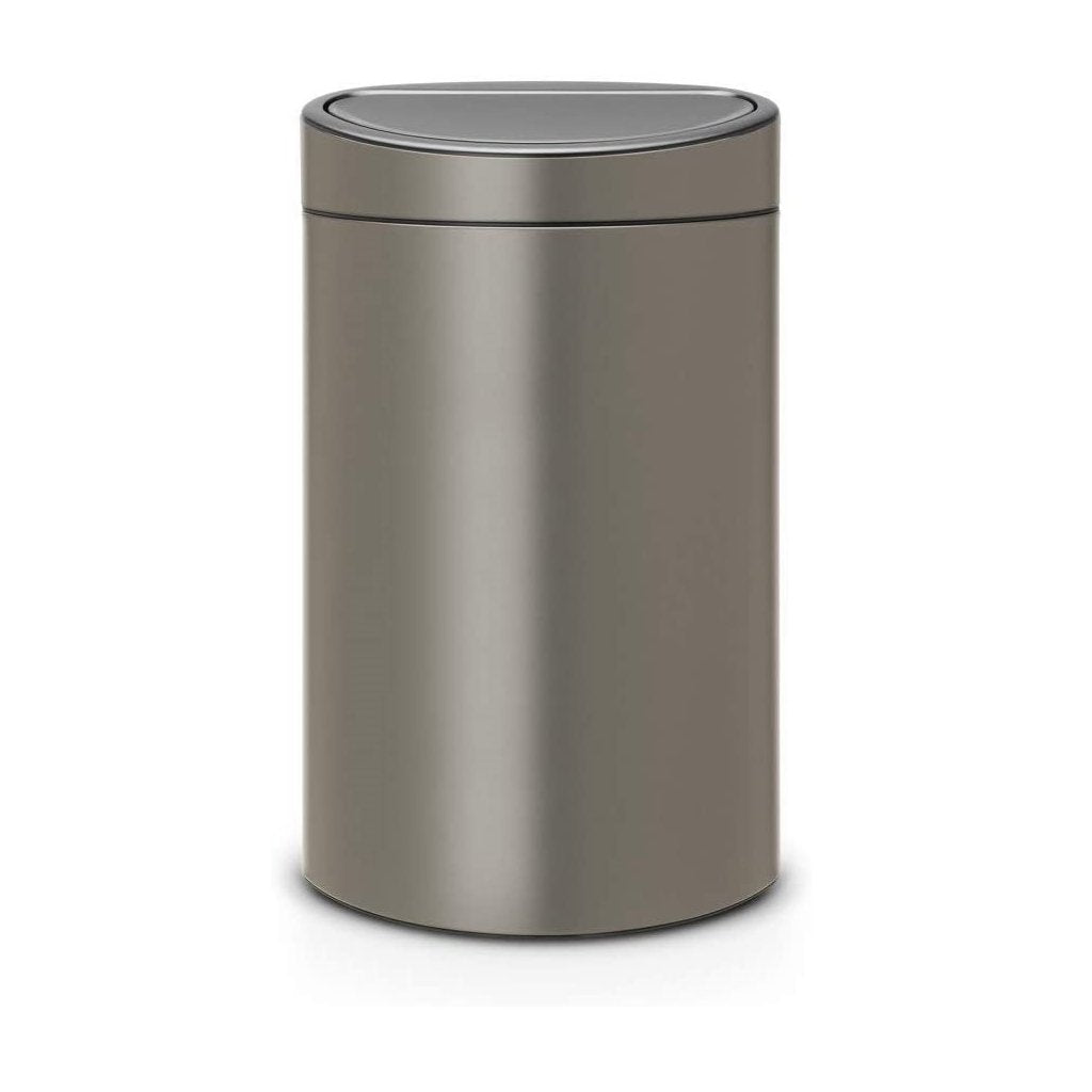 Brabantia Soptunna med trycklock TOUCH BIN NY 23 + 10 l, platina