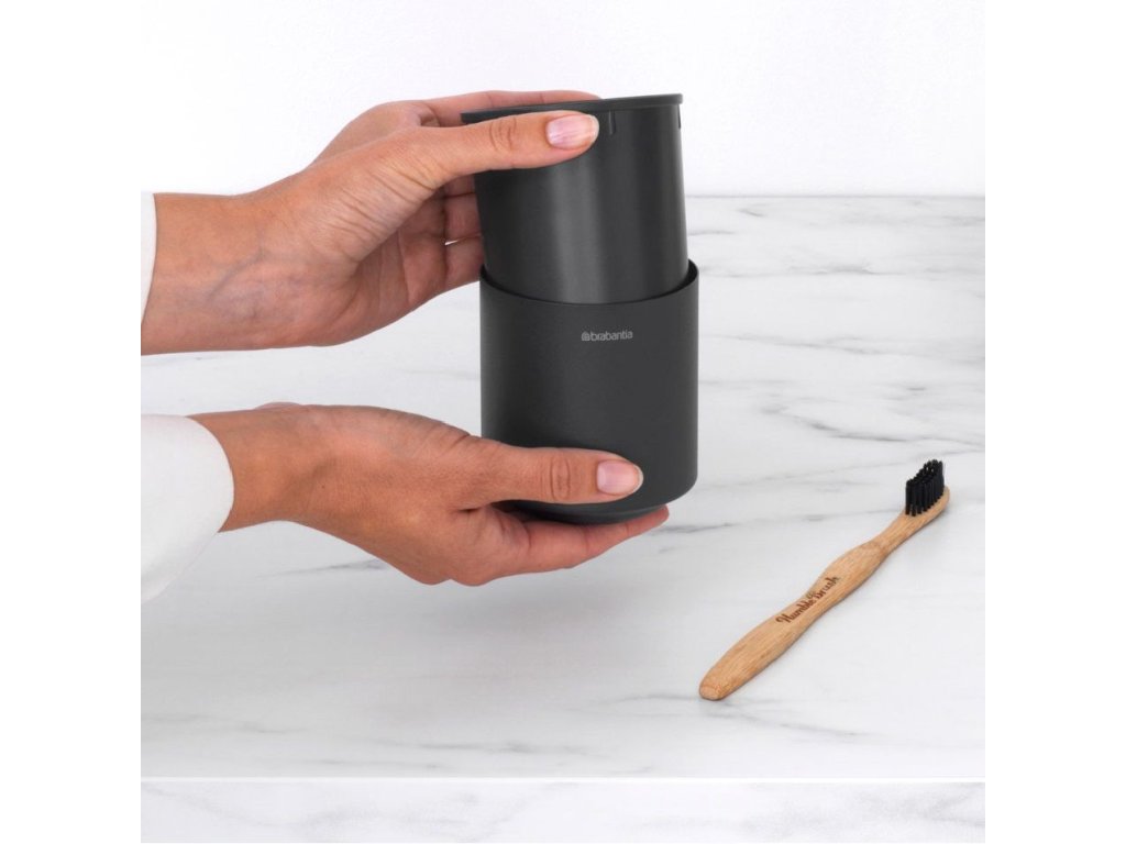 Brabantia Tandborstmugg MINDSET, mineralgrå
