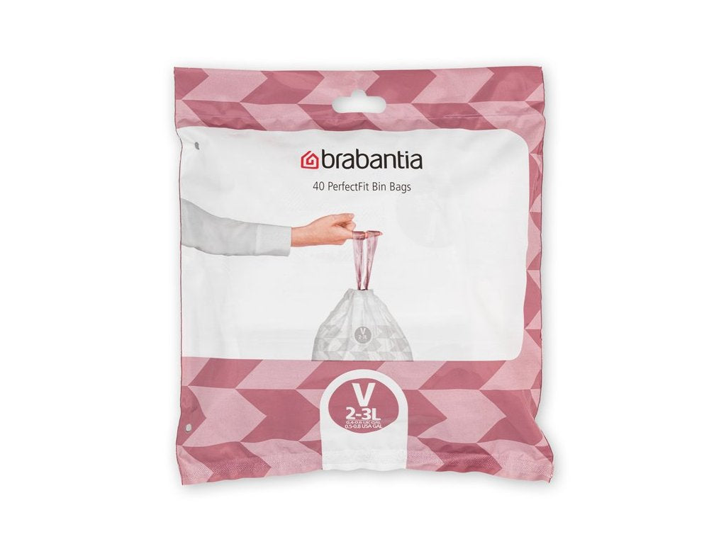 Brabantia Soppåsar V PERFECTFIT 3 l, 40 st