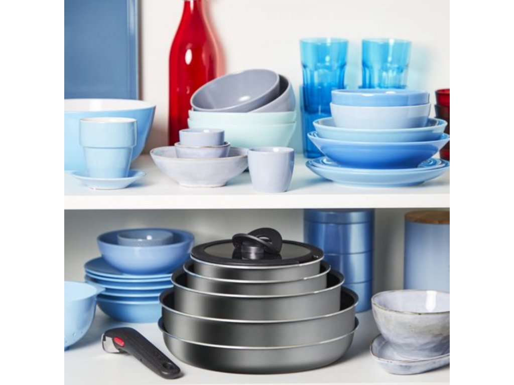 Tefal Kastrullset INGENIO DAILY CHEF L7619202, 8 st