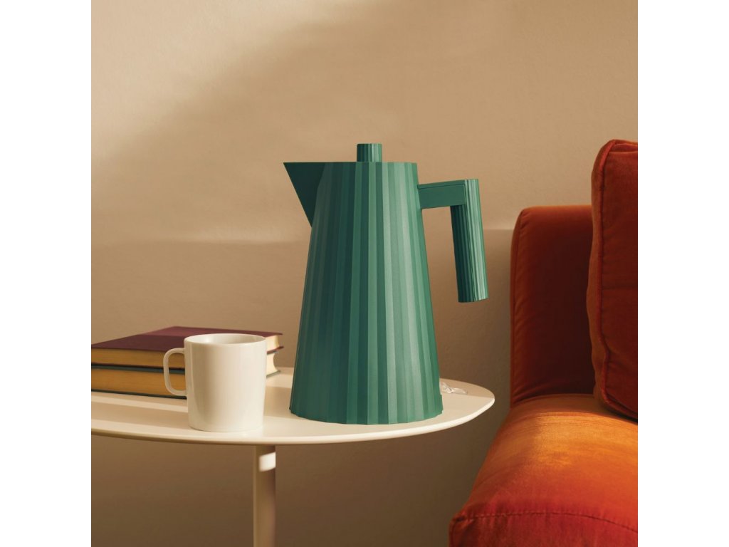 Alessi Elektrisk vattenkokare PLISSÉ, 1,7 l, grön