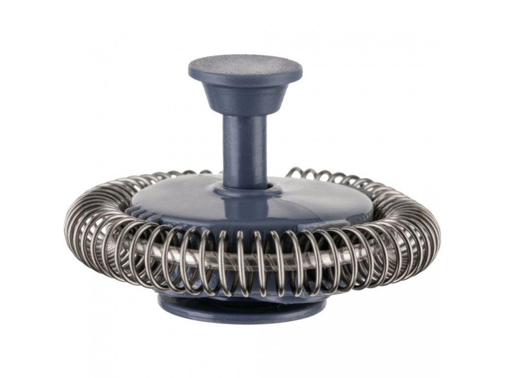 Alessi Mjölkskummare PLISSÉ, grå